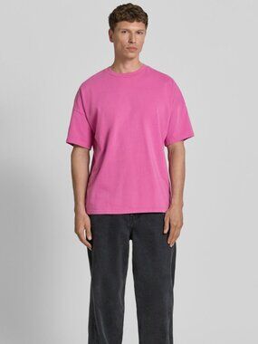 American Vintage oversized men's 100% cotton pink T shirt size M/L